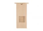 China Flat Bottom Brown Kraft Paper Tin Tie Foil Lined Coffee Bag with Valve wholesale